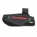 HEROBIKER Wear-resisting Rubber Motorcycle Gear Shift Pad Riding Shoes Scuff Mark Protector Motorbike Boots Cover Shifter Guards