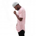 HEYGUYS 2017 extend hip hop street T-shirt wholesale fashion brand t shirts men summer short sleeve oversize design