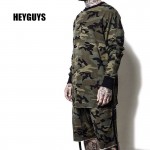 HEYGUYS Original Design Spring Autumn Brand  Men Hoodies Tracksuits Hooded Men Male Warm Thick Sweatshirt Camouflage Hoodies