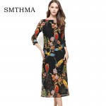 HIGH QUALITY New Fashion 2017 Runway Dress Women's  Luxury Floral Lace Dress