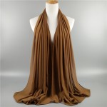 HOT SALE 15PCS/LOT High Quality 68 Nice Color plain bubble chiffon shawl popular muslim hijab head wear fashion women wrap scarf