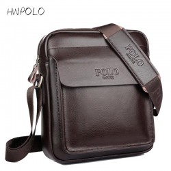 HWPOLO 2017 fashion men messenger bag men leather shoulder bag designer famous brand business briefcase crossbody bag for men