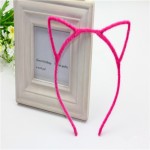 Haimeikang Girls Cat's Ears Hair Hoop Hairbands  6 Colors Stylish Women Headband Sexy Cat ears Hair Band Accessories Headwear