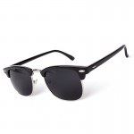 Half Metal High Quality Sunglasses Men Women Brand Designer Glasses Mirror Sun Glasses Fashion Gafas Oculos De Sol UV400 Classic