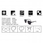 Half Metal High Quality Sunglasses Men Women Brand Designer Glasses Mirror Sun Glasses Fashion Gafas Oculos De Sol UV400 Classic