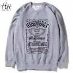 HanHent Breaking Bad Heisenberg Men Thick Fleece Sweatshirts Walter White Man Tops Clothing 2016 Winter Fashion New Sweatshirt