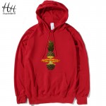 HanHent Explosion Pineapple Fashion Thin Hoodies Men Cotton Casual Long Sleeve Sweatshirts Men Hood Novelty Brand Clothes