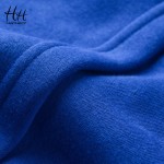 HanHent Fashion Solid Color Fleece Sweatshirts Man Thick Autumn Winter Cardigan Streetwear Fitness Jacket Men's Casual Hoodies