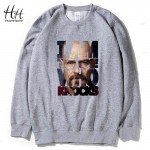 HanHent Fleece Thicken Sweatshirts Tracksuit Men Fashion Hoodies Pullover Breaking Bad Heisenberg Black Hood Men Moletom