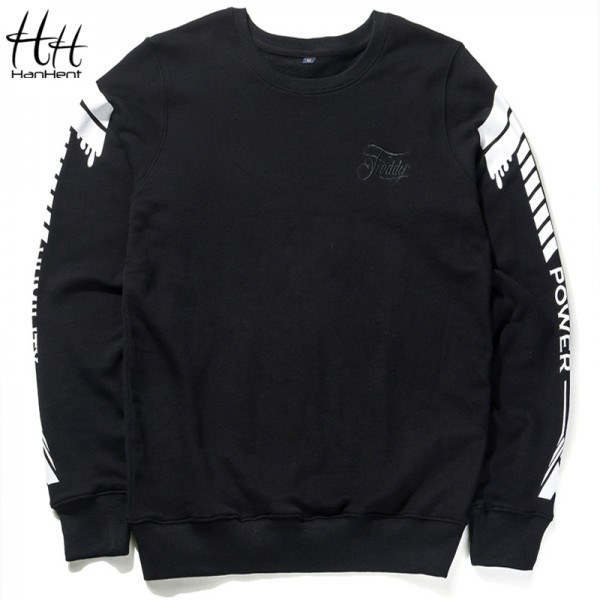 HanHent New Arrival Internet Star Hot Recommend 2016 Autumn Hoodies Men Women Thin Terry Streetwear Hip Hop Sweatshirts Man Clot