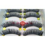 Handmade 10Pair Natural Thick Long False Eyelashes Mink Eyelash Extension Eye Lashes Voluminous Makeup Fake Lashes For Building