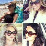 HapiGOO Fashion Vintage Oversize Cat Eye Sunglasses Women Brand Designer Sun Glasses Female Retro Big Mirror Ladies Eyewear 