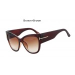 HapiGOO Fashion Vintage Oversize Cat Eye Sunglasses Women Brand Designer Sun Glasses Female Retro Big Mirror Ladies Eyewear 