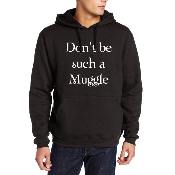 Harajuku hoodies men Don't be such a Muggle fashion brand hoody 2017 autumn winter hip-hop sweatshirts fitness fleece tracksuits