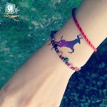 Harajuku waterproof temporary tattoos for lady women sexy Magic color rabbit deer design tattoo sticker Free Shipping R3004