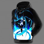 Hatsune Miku Hoodies 3D Print Vocaloid Mens Hooded Sweatshirt Fleece 2017 New Fashion Free Shipping