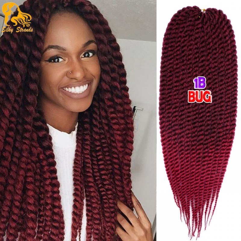 Havana Mambo Twist Crochet Braid Hair 100g Pack 2x Synthetic