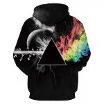 Headbook Brand Sweatshirts Men/women 3d Sweatshirts Print Sunlight Refraction Rainbow Hooded Hoodies Pullover Tops Hoody