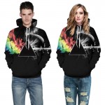 Headbook Brand Sweatshirts Men/women 3d Sweatshirts Print Sunlight Refraction Rainbow Hooded Hoodies Pullover Tops Hoody