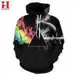 Headbook Brand Sweatshirts Men/women 3d Sweatshirts Print Sunlight Refraction Rainbow Hooded Hoodies Pullover Tops Hoody