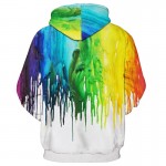 Headbook Splash paint Hoodies Men/Women Hooded Hoodies With Cap 3d Sweatshirt Print Paint Hoody Tracksuits Long Sleeve Pullover