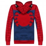 Hero Catcher  Red Spiderman Hoodie Spiderman Jacket With Hood High Quality Brands Spiderman Hoodie