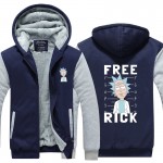 High-Q cartoon Rick and Morty pullover hoodie jacket coat Hoodies men cartoon Free Rick Hoodies Sweatshirts Hot Sale Plus Size