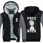 High-Q cartoon Rick and Morty pullover hoodie jacket coat Hoodies men cartoon Free Rick Hoodies Sweatshirts Hot Sale Plus Size