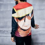High Quality Men/Women 3D Printing Sweatshirt One Piece Pattern Printed Cartoon Anime Fashion Long Sleeved Pullover Sudaderas