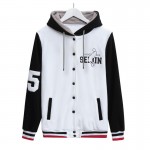 High Quality Winter Fleece Hoody Kuroko No Basket Anime Sweatshirts Cool Baseball Jacket For Teenagers