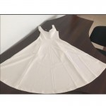 High quality 2017 Women Summer plus size Vintage A-Line Dress Office Lady One-piece Dress Female Vestido Ball Gown