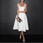 High quality 2017 Women Summer plus size Vintage A-Line Dress Office Lady One-piece Dress Female Vestido Ball Gown