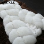 High quality Fur Vest coat Luxury Faux Fox Warm Women Coat Vests Winter Fashion furs Women's Coats Jacket Gilet Veste 4XL