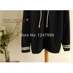 High quality Spring Lolita Cute Grey&Navy Blue Sailor Collar Full sleeve Cute Japan Loose Casual Autumn Mori Girl Short Dress
