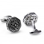 High quality designer metal cufflinks for man have 3 colors of Rose gold/Gun/Anti-rhodium Round New cufflinks for shirt Dress
