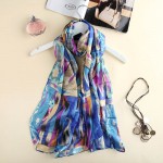 Hijab from India scarf luxury brand chinese women scarves soft chiffon blanket pashmina shawls scarves for women foulard femme