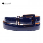 Himunu Fashion Genuine Leather Belt for Women Pin Buckle Cowhide Leather Jeans Girdles Waist Belts Female