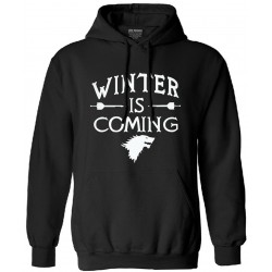 Hip Hop Men sweatshirt Printed Game of Thrones Winter Is Come hooded fleece Mens 2017 autumn new funny style male man tracksuit