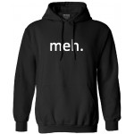 Hip hop Mens sweatshirt fashion hooded funny Meh Internet Geek Nerd Funny hoodies man 2017 new style autumn winter men tracksuit