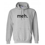 Hip hop Mens sweatshirt fashion hooded funny Meh Internet Geek Nerd Funny hoodies man 2017 new style autumn winter men tracksuit