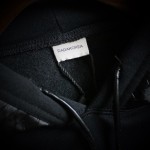 Hip-hop Style Men Fashion Personality Coat Leisure Loose Big Yards of Clothes Printed Hooded Jacket Leather Sleeves