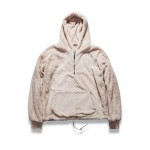 Hiphop Brand Kanye West Half Zipped Hoodies Autumn&Winter 2017 Mens Skateboard Polar Fleece Warm Zippered Coats Free Shipping