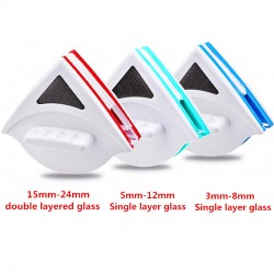 Home Window Glass Cleaner Tool Double Side Magnetic Window Glass Cleaning Brush Wiper Useful Surface Brush Cleaning Tools