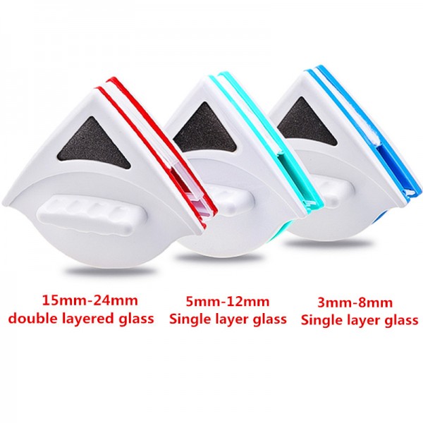 Home Window Glass Cleaner Tool Double Side Magnetic Window Glass Cleaning Brush Wiper Useful Surface Brush Cleaning Tools