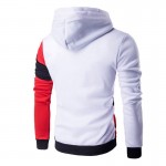 Hooded Men's 2017 Brand Male Long Sleeve Hoodie sudaderas hombre Sweatshirt Men's Slim geometric pattern Men's Hoodie Sportswear
