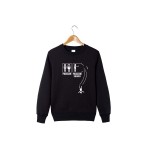 Hoodie sweatshirt free shipping 2016 new fun LOGO design fashion cotton round collar men s leisure pullover