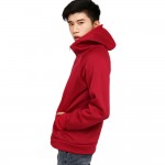 Hoodies Men Jacket 2017 Spring Male Sweatshirt Teenage Casual Hoody Autumn Coat Slim Solid Color Zipper Fashion