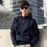 Hoodies Sweatshirts Outerwear Men Fashion Hoody Boys Sportswear cotton Outwear Outerwear Plus size XXXL Brand New 2017 Clothing