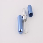 Hot 5ml Fillable Portable Mini Perfume Bottle Traveler Aluminum Spray Atomizer Empty Pots 1pcs9 Colors Available