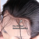 Hot Beauty Hair Pre Plucked Lace Frontal With Peruvian Virgin Hair Loose Wave 3pcs Malibu Dollface Recommend 4pcs/Lot